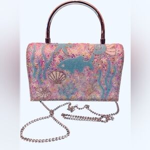 d'margeaux under the sea beaded handbag/crossbody